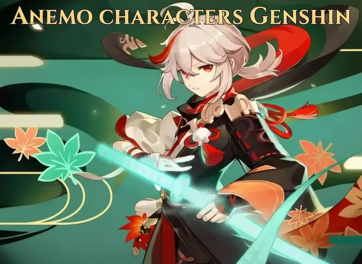 anemo characters genshin