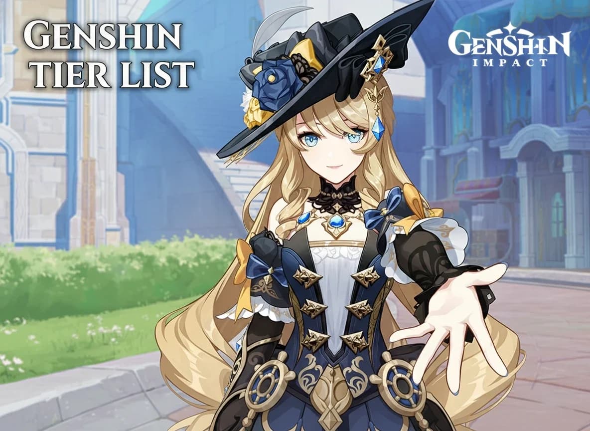 genshin impact tier list